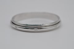 Piaget Possession Bangle 18K White Gold with Diamonds Unworn