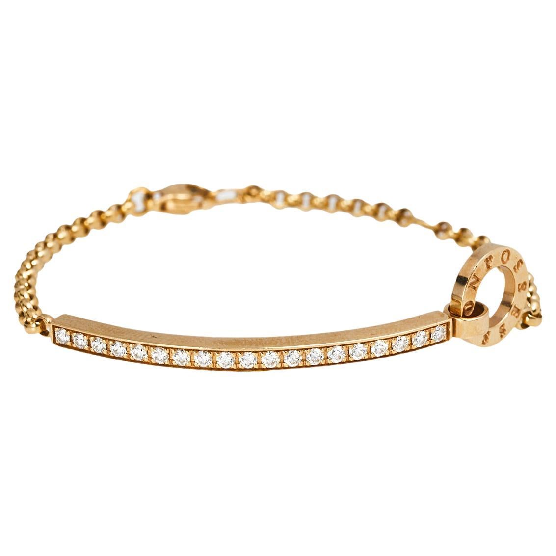 Piaget Possession Diamond 18K Rose Gold Bracelet