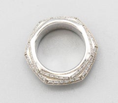 Piaget Possession Diamond and 18 Karat White Gold Band
