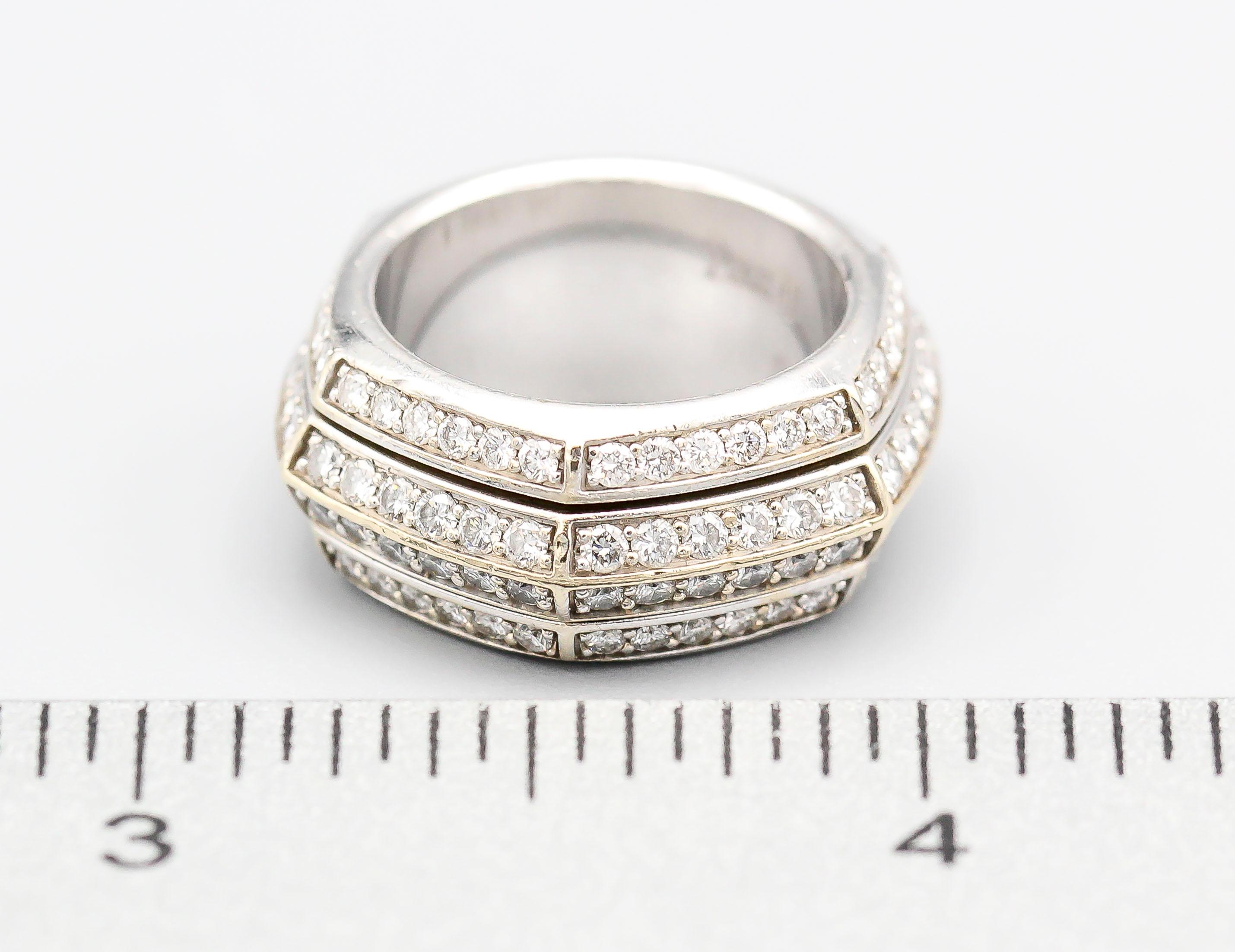 Women's Piaget Possession Diamond and 18 Karat White Gold Band
