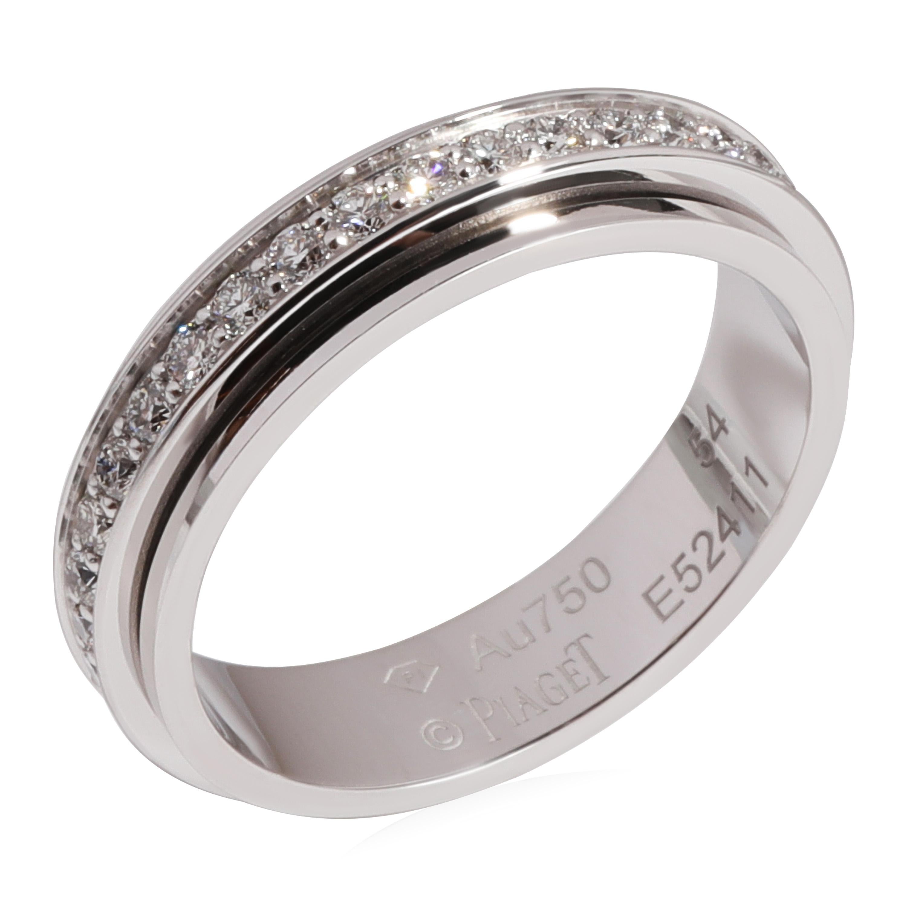 Anillo de diamantes Piaget Possession de oro blanco de 18 quilates 0,53 qt en Excelente Estado en New York, NY