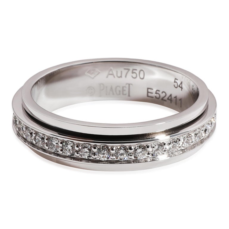Piaget Possession Diamond Band in 18k White Gold 0.53 Ctw For Sale at  1stDibs | piaget au750, piaget engagement ring price, piaget diamond ring  price