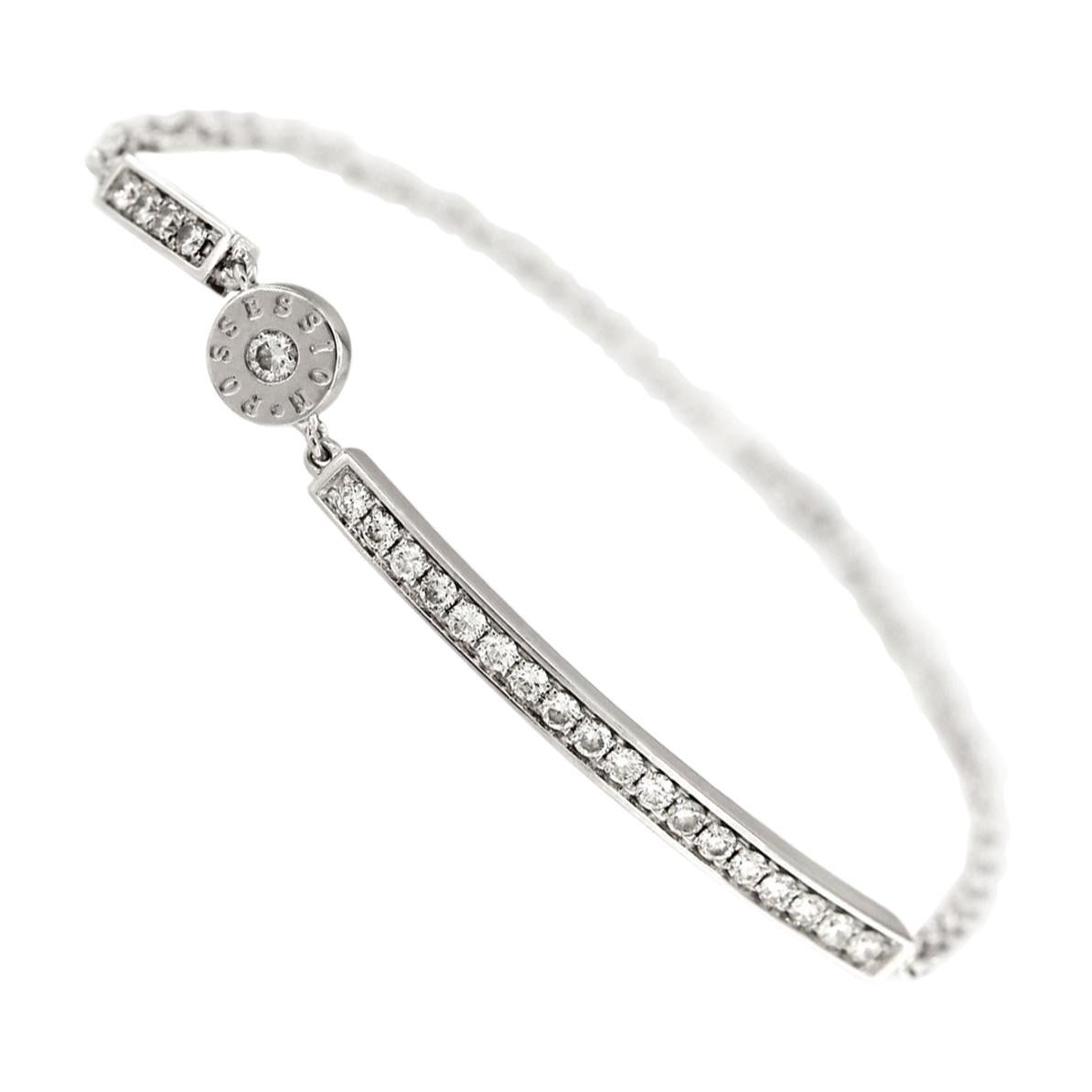 Piaget Possession Diamond Bracelet in 18 Karat White Gold
