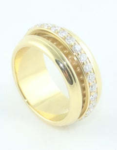PIAGET Possession Diamond Eternity 18K Gold Band Ring 1990