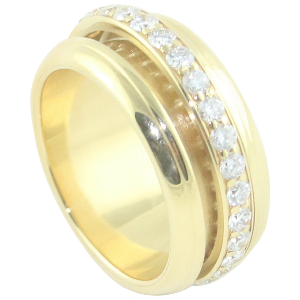 Piaget Bague en or 18 carats Possession Diamant Eternité 1990 en vente