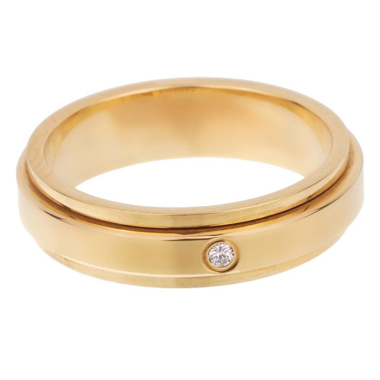 Piaget Possession Diamond Yellow Gold Spinning Ring For Sale at 1stDibs |  piaget gold ring, piaget spinning ring, piaget possession engagement ring