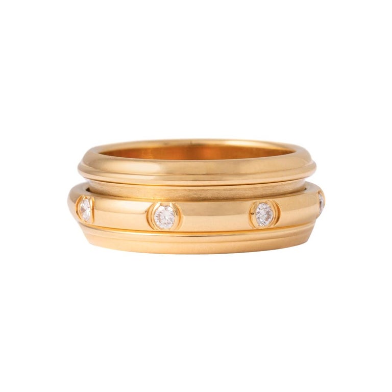 Piaget Possession Diamonds Yellow Gold Band Ring For Sale at 1stDibs |  piaget possession ring, piaget ring, piaget diamond ring