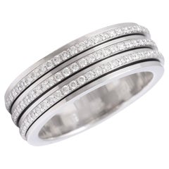 Piaget Possession Engagement Eternity Diamond Ring 18kt White Gold
