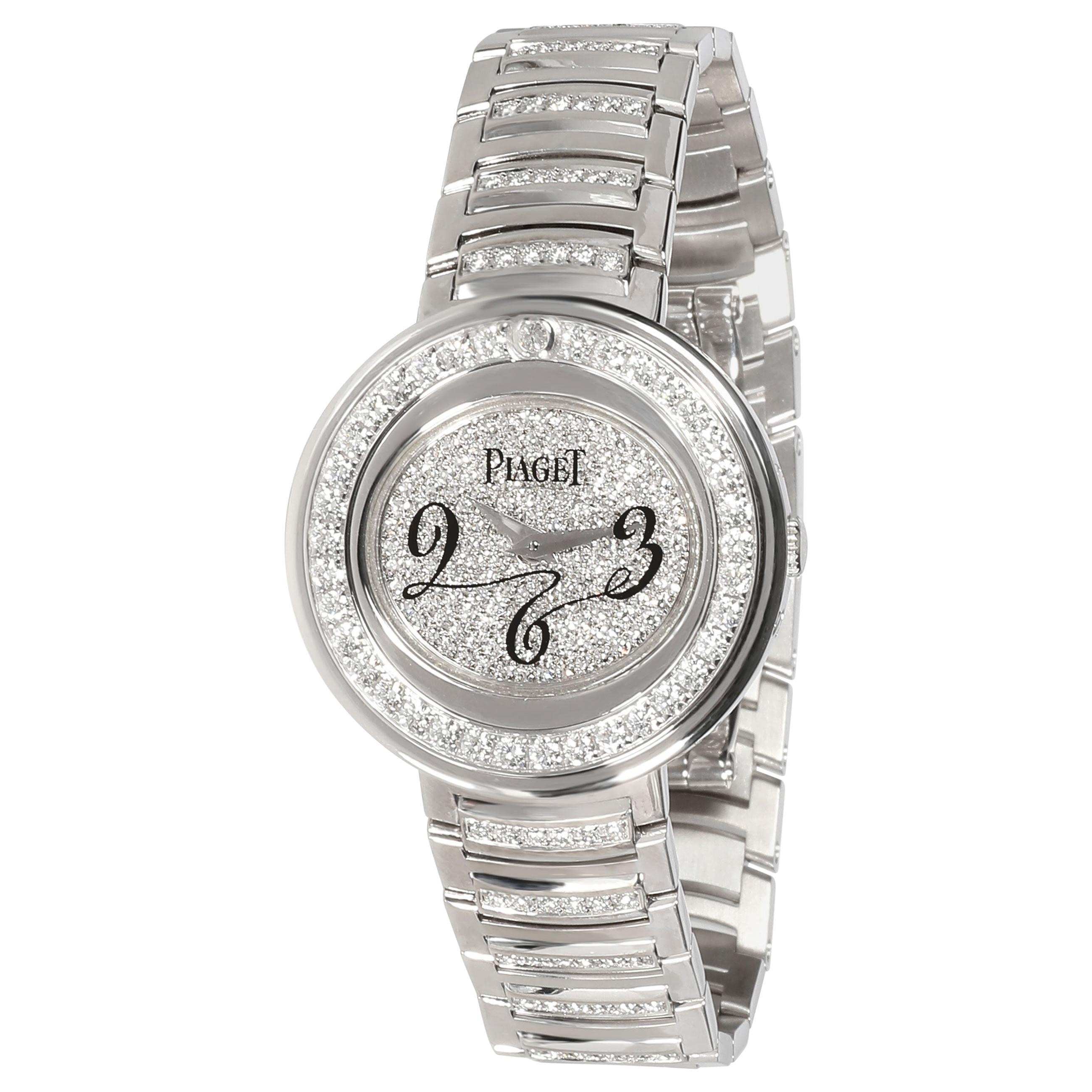 Piaget Possession GOA30086 Women's Watch in 18 Karat White Gold
