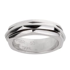 Piaget Possession Hexagon Spinning White Gold Ring