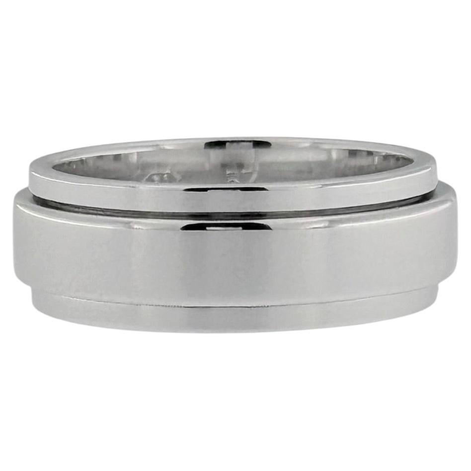 Piaget Possession Ring mit breitem Band aus 18-karätigem Weißgold im Angebot