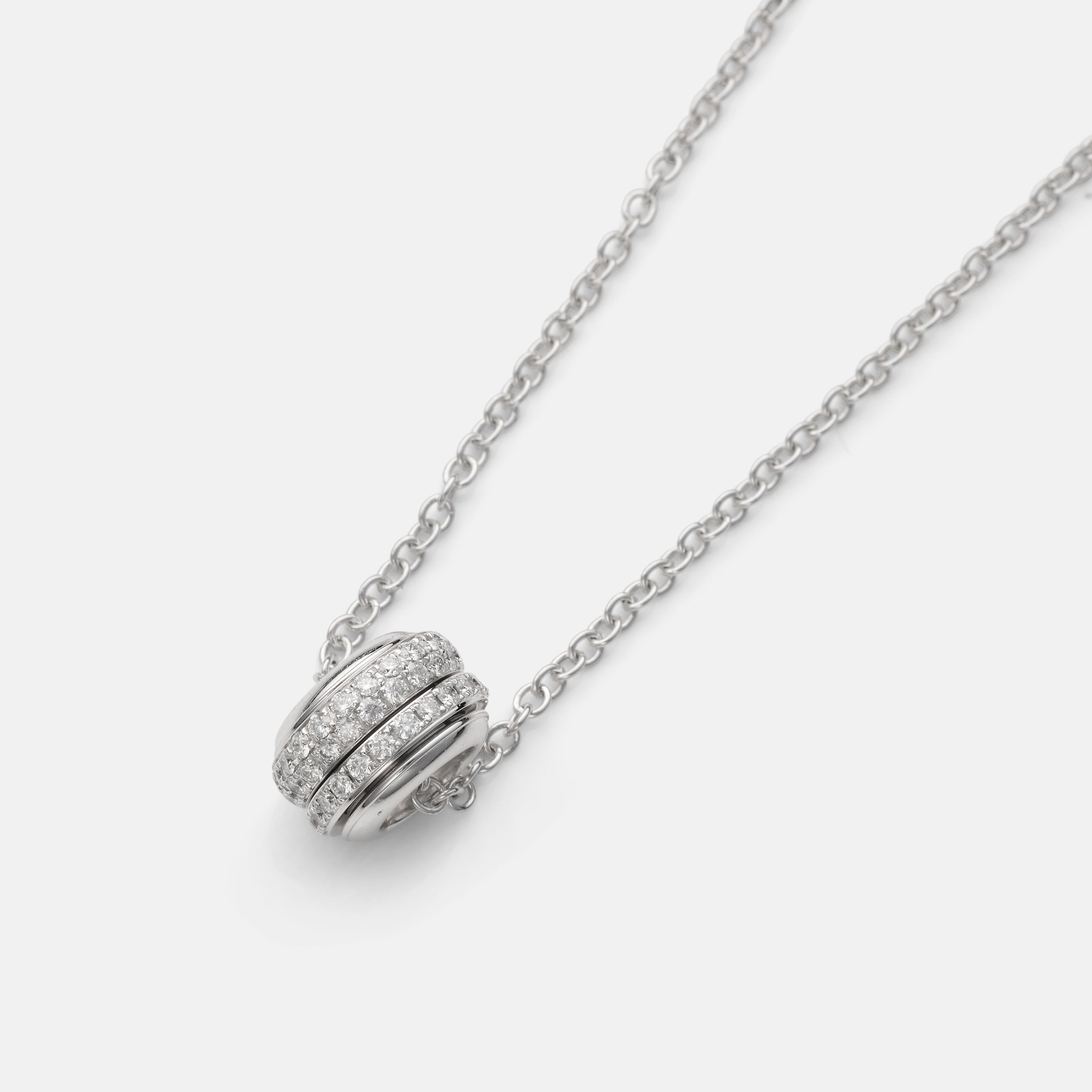 Contemporaneo Collana Piaget Possession in oro bianco e diamanti in vendita