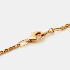 Piaget Possession Onyx Diamond 18k Rose Gold Long Necklace