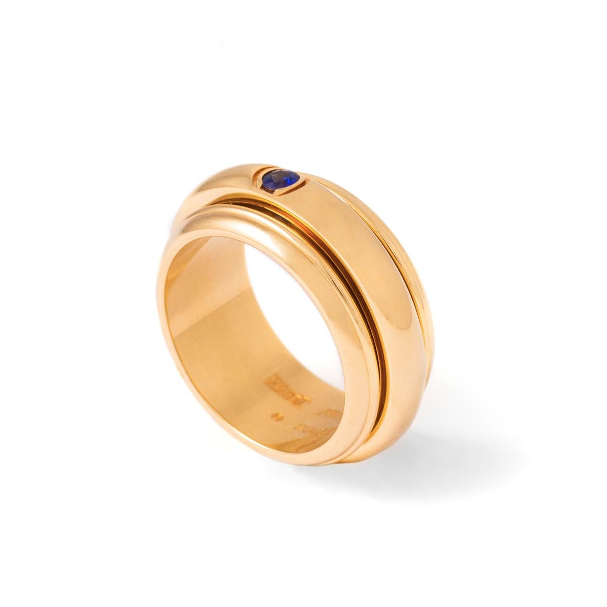Piaget Possession Saphir-Goldring (Rundschliff)