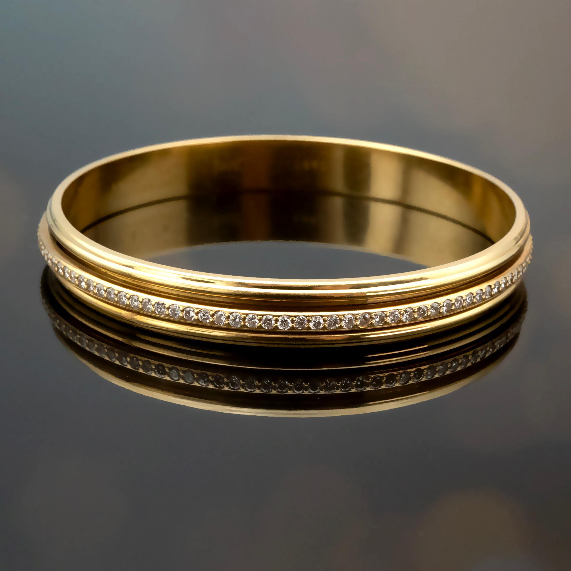 Indipendente e unito

Il braccialetto rotante Possession di Piaget è una vera e propria icona della gioielleria di lusso, che unisce innovazione, eleganza e maestria artigianale. Questo bracciale, che fa parte della rinomata collezione Possession