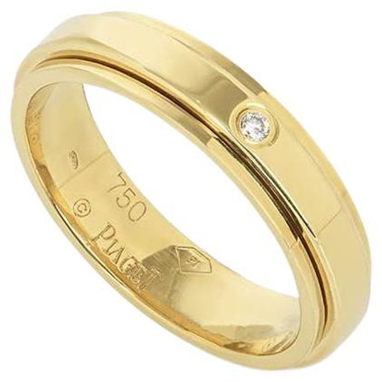 Piaget Possession Spinning Diamond Wedding Band Ring For Sale at 1stDibs |  spinning wedding band