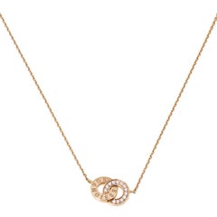 Piaget Possession Toi & Moi Diamant-Halskette aus 18 Karat Roségold