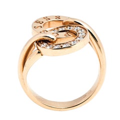 Piaget Possession Toi Moi Diamantring aus 18 Karat Roségold, Größe 54