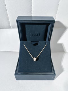 Collier Piaget Possession (motif « Turn-Wheel ») en or rose 18 carats entièrement pavé de diamants