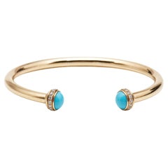 Piaget Possession Pulsera Turquesa Diamante Oro Rosa 18k 16