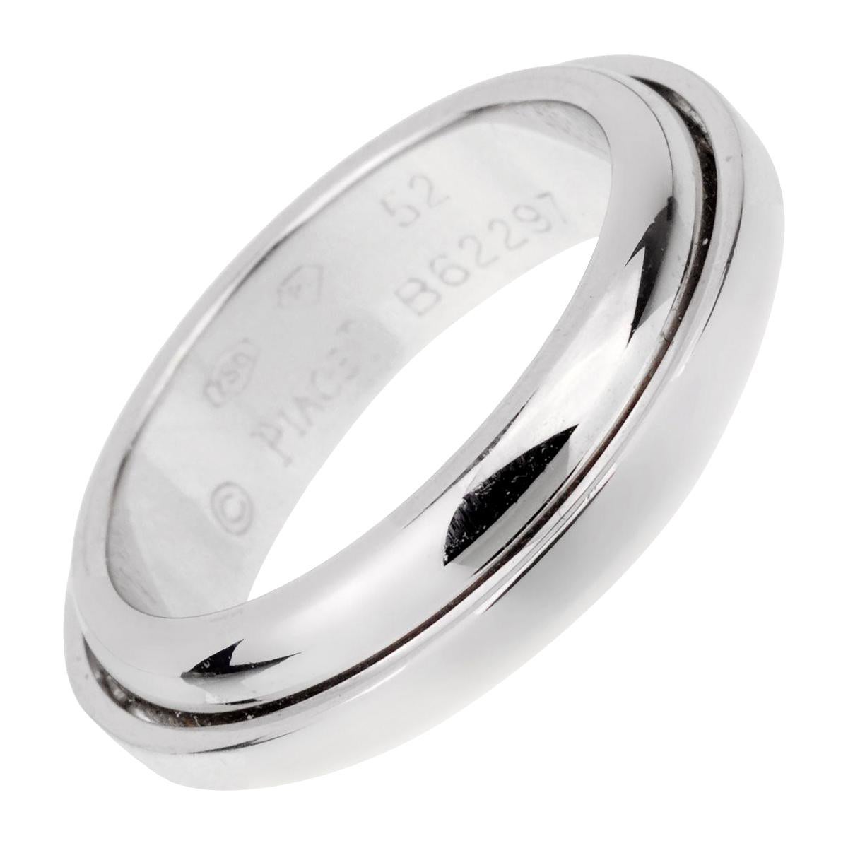 Piaget Possession White Gold Band Ring For Sale