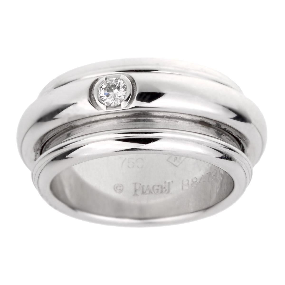 Piaget Possession White Gold Diamond Band Ring For Sale