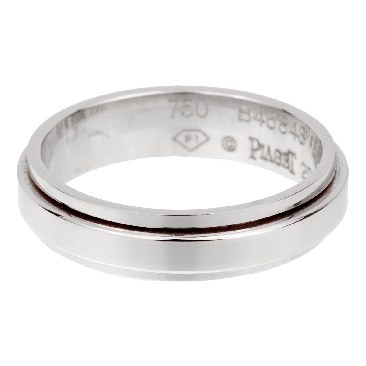 Piaget Possession White Gold Spinning Band Ring For Sale