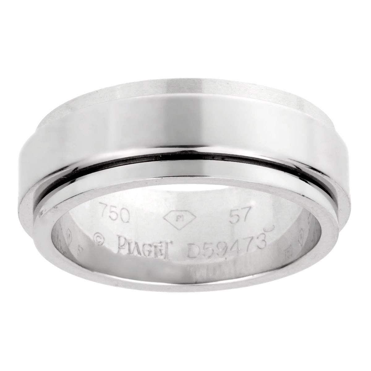 Piaget Possession White Gold Spinning Ring For Sale