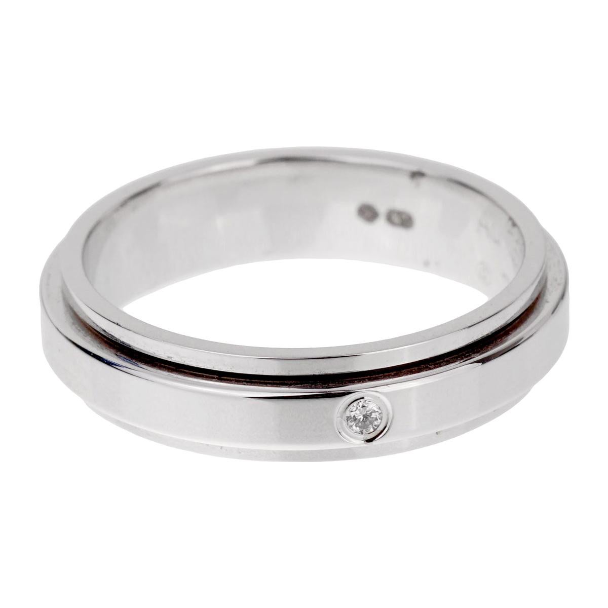 Piaget Possession White Gold Spinning Ring For Sale