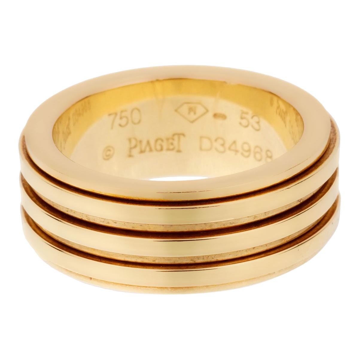 Piaget Possession Yellow Gold Spinning Band