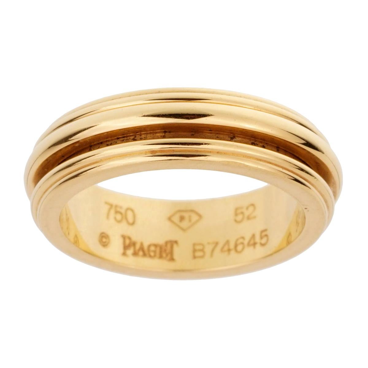Piaget Possession Yellow Gold Spinning Ring