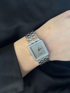 Piaget Protocol White Gold Diamond Watch 92155 M601D