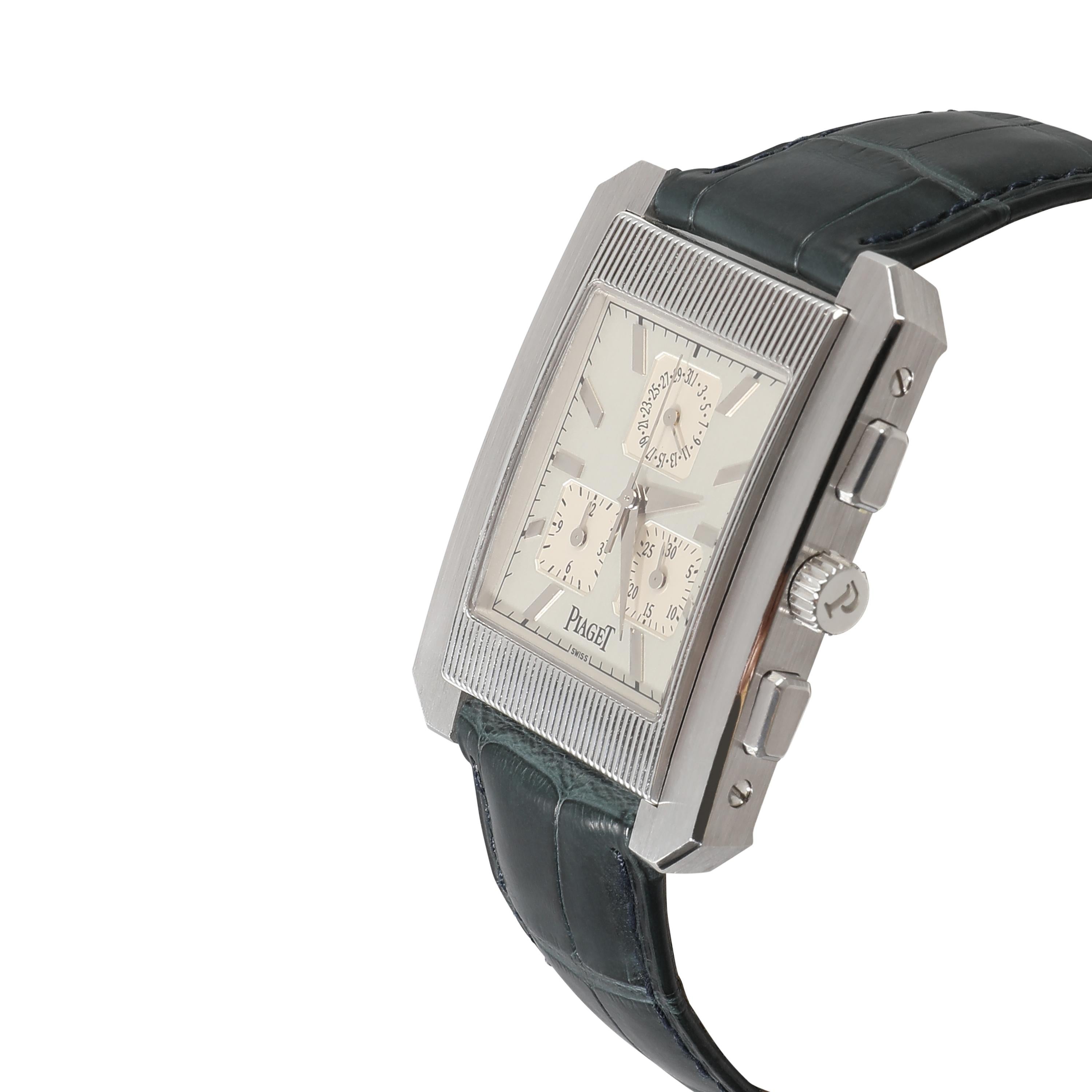 Piaget Protocole 14600 Men's Watch in 18kt White Gold 1
