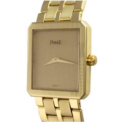 Piaget Protocole 18k Yellow Gold Quartz Midsize Wrist Watch