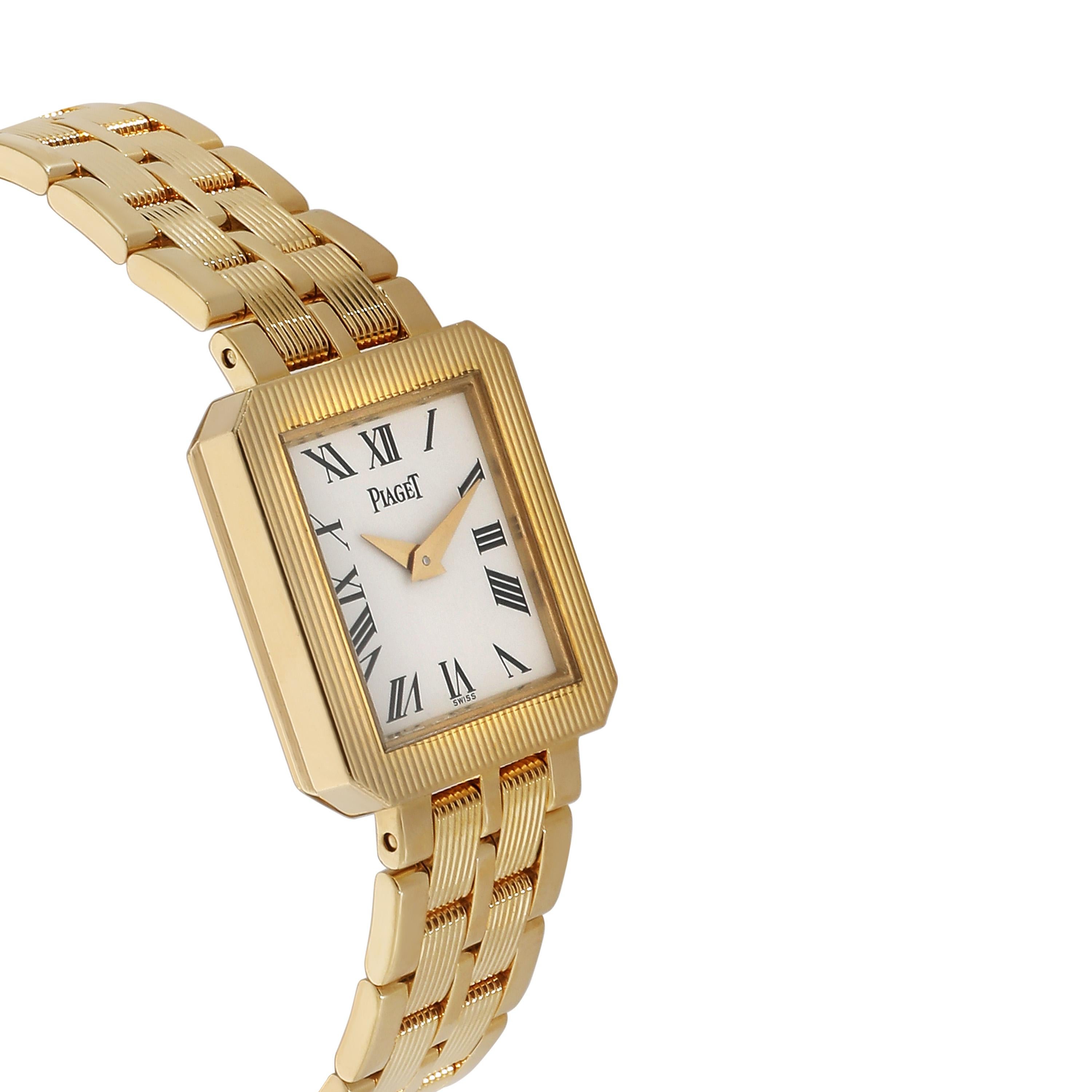 Piaget Protocole 5354 M601D Damenuhr in 18kt Gelbgold

SKU: 133467

PRIMÄRE DETAILS
Marke: Piaget
Modell: Protocole
Herkunftsland: Schweiz
Uhrwerk Typ: Quarz: Batterie
Jahr der Herstellung: 1990-1999
Zustand: In ausgezeichnetem Zustand und kürzlich