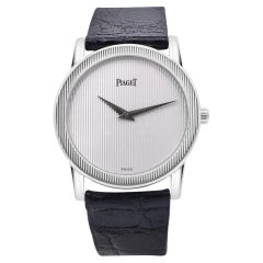 Piaget Protocole 5894 Montre 31 mm à quartz en or blanc 18 carats