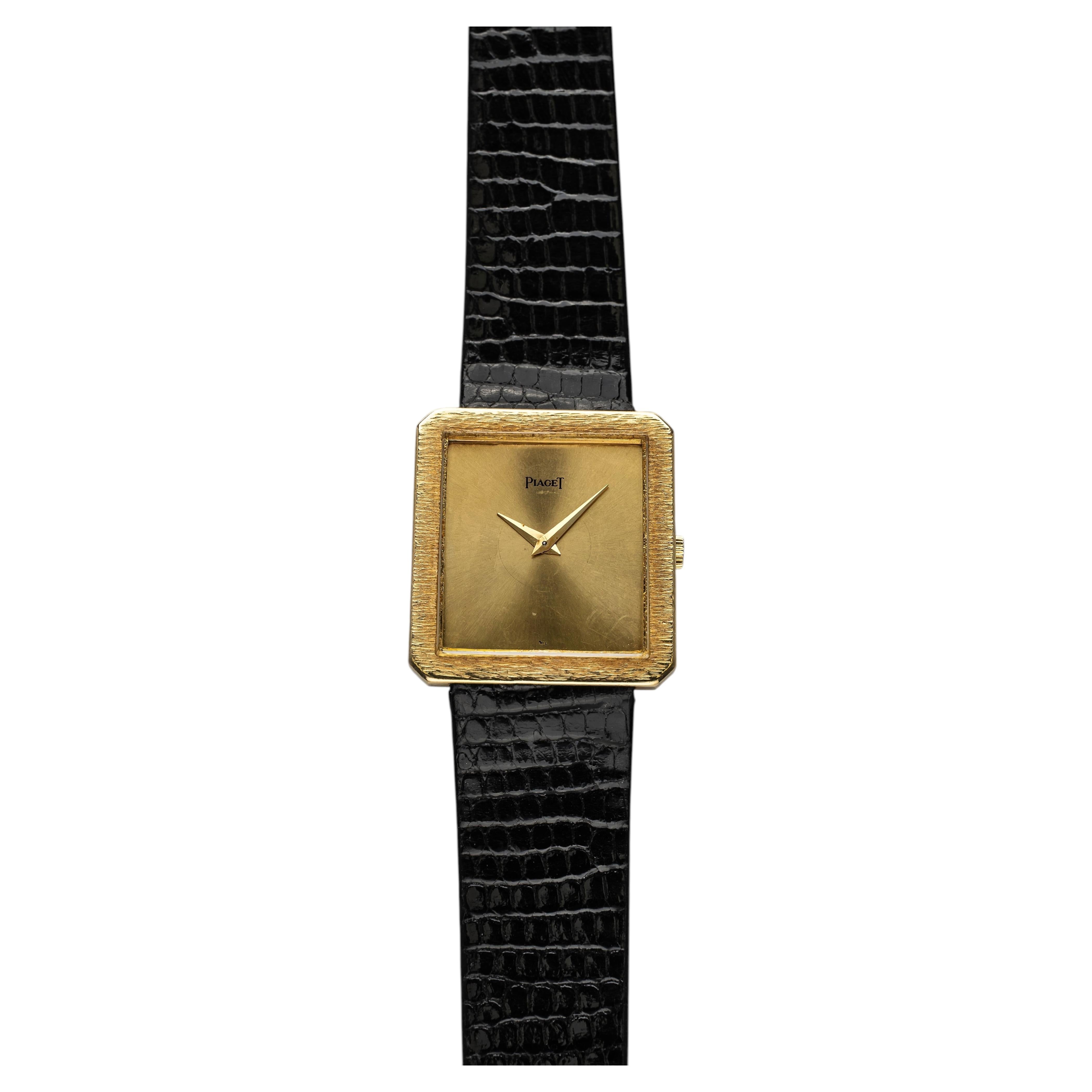 Piaget Protocole 9154 - Yellow Gold, Champagne Dial