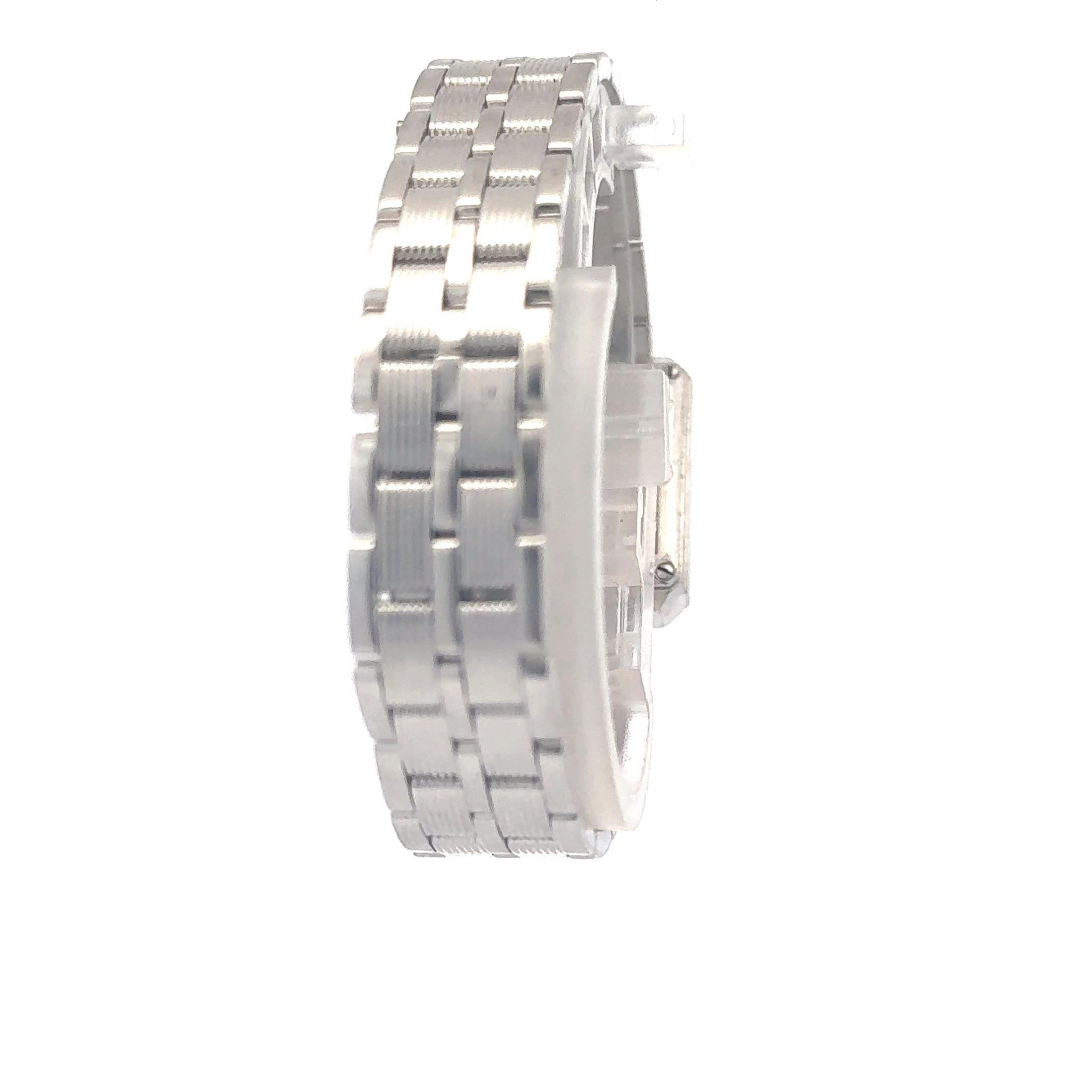 Piaget Protocole MOP Diamant-Zifferblatt-Lünette-Uhr 20 MM 18KT Weißgold 5355 M601D Damen im Angebot
