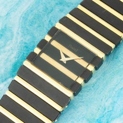 Piaget Rare Polo Bumblebee PVD Coated Gold 7131C701 NOS