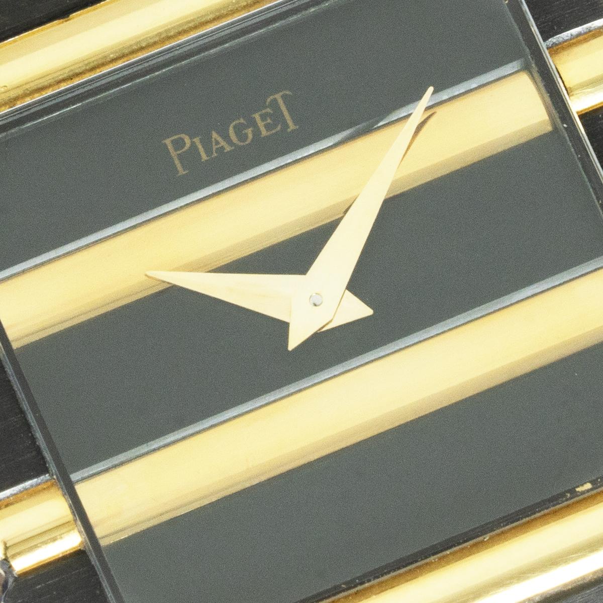Piaget Rare Polo Bumblebee PVD Coated Gold 7131C701 NOS For Sale 1
