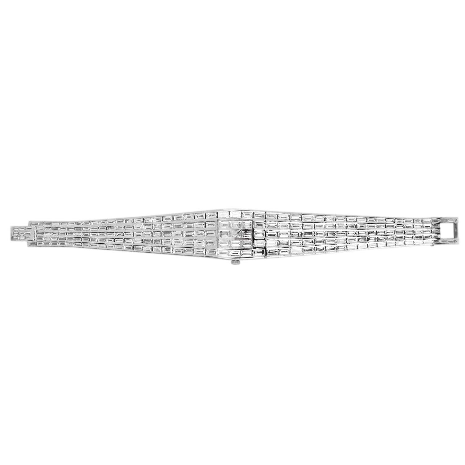 Women's Piaget Ref. 15212 Ladies Galaxy Baguette Diamond 18K Watch