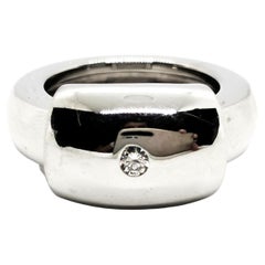 Vintage Piaget Ring Dancer White Gold Diamond