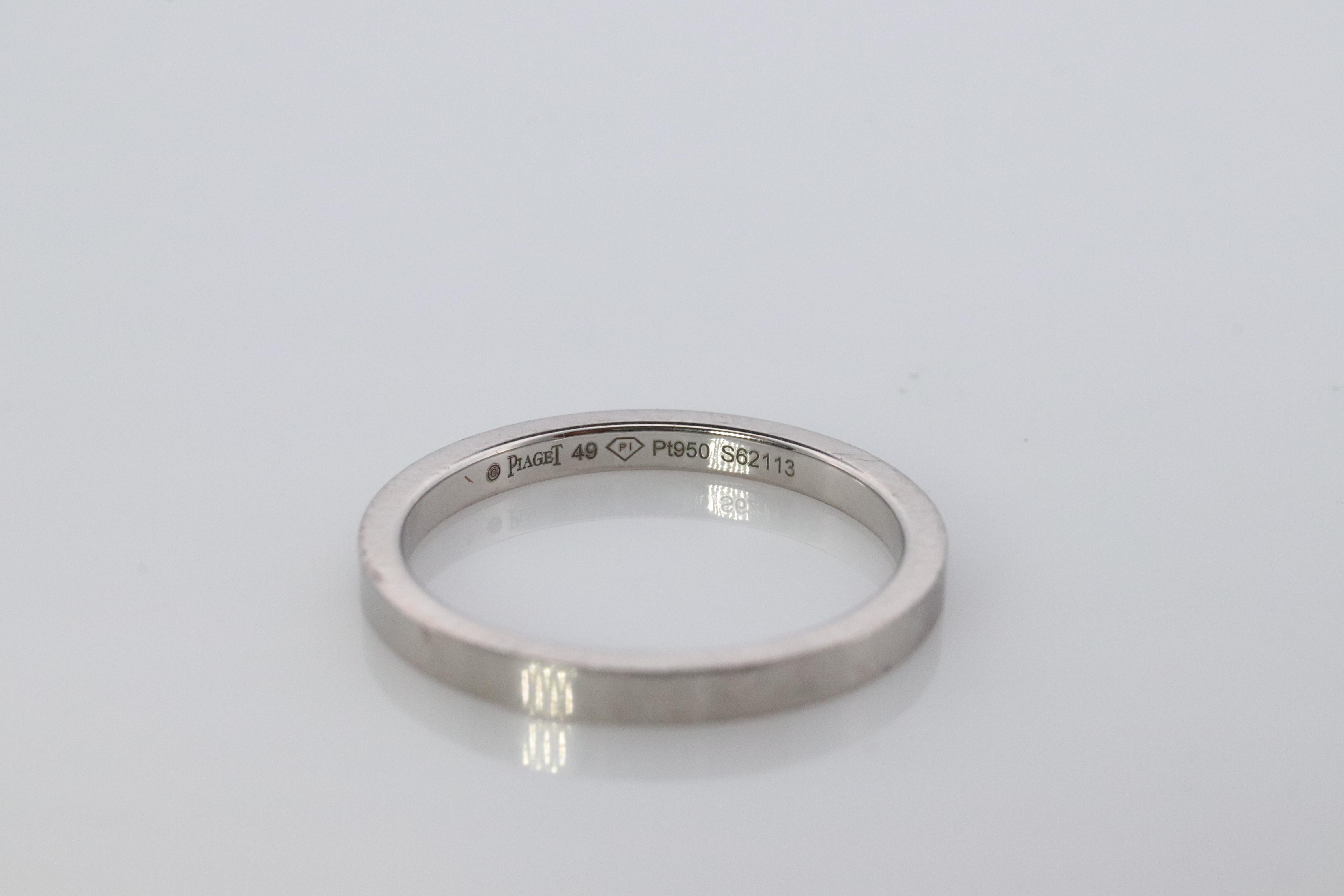 Authentic Piaget Band

PT950 Square Wedding Band.

2mm wide
Size 5
2.6 grams