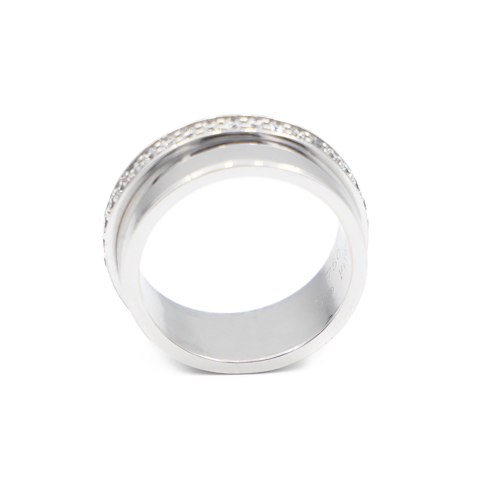 Piaget Ring Possession White Gold Diamond In Excellent Condition For Sale In PARIS, FR