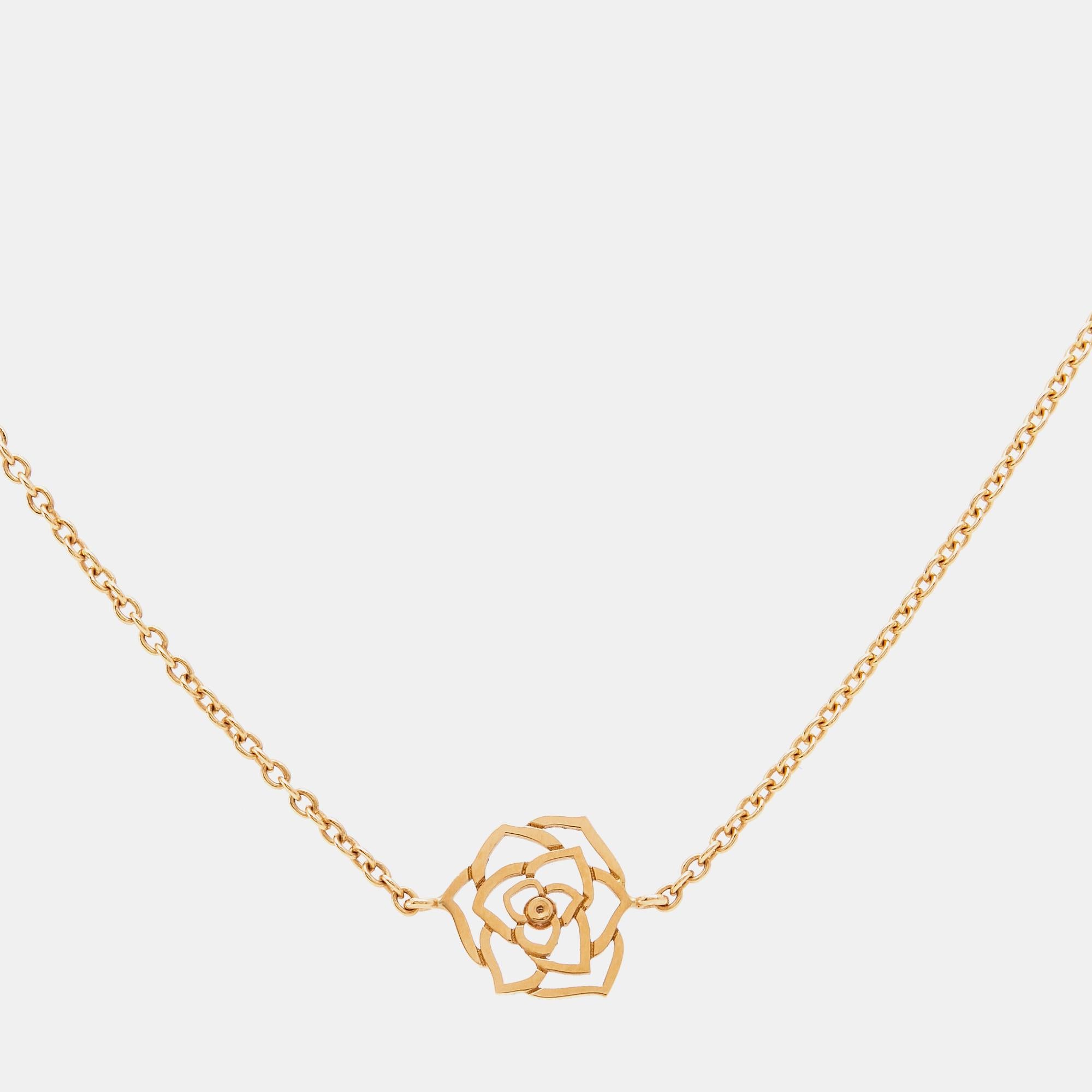 Women's Piaget Rose Diamond 18k Rose Gold Bracelet
