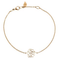 Piaget Rose Diamond 18K Rose Gold Charm Bracelet