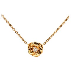 Piaget Rose Diamond 18k Rose Gold Necklace
