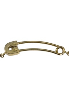 Piaget Rose Gold and Diamond Safety Pin Pendant Necklace