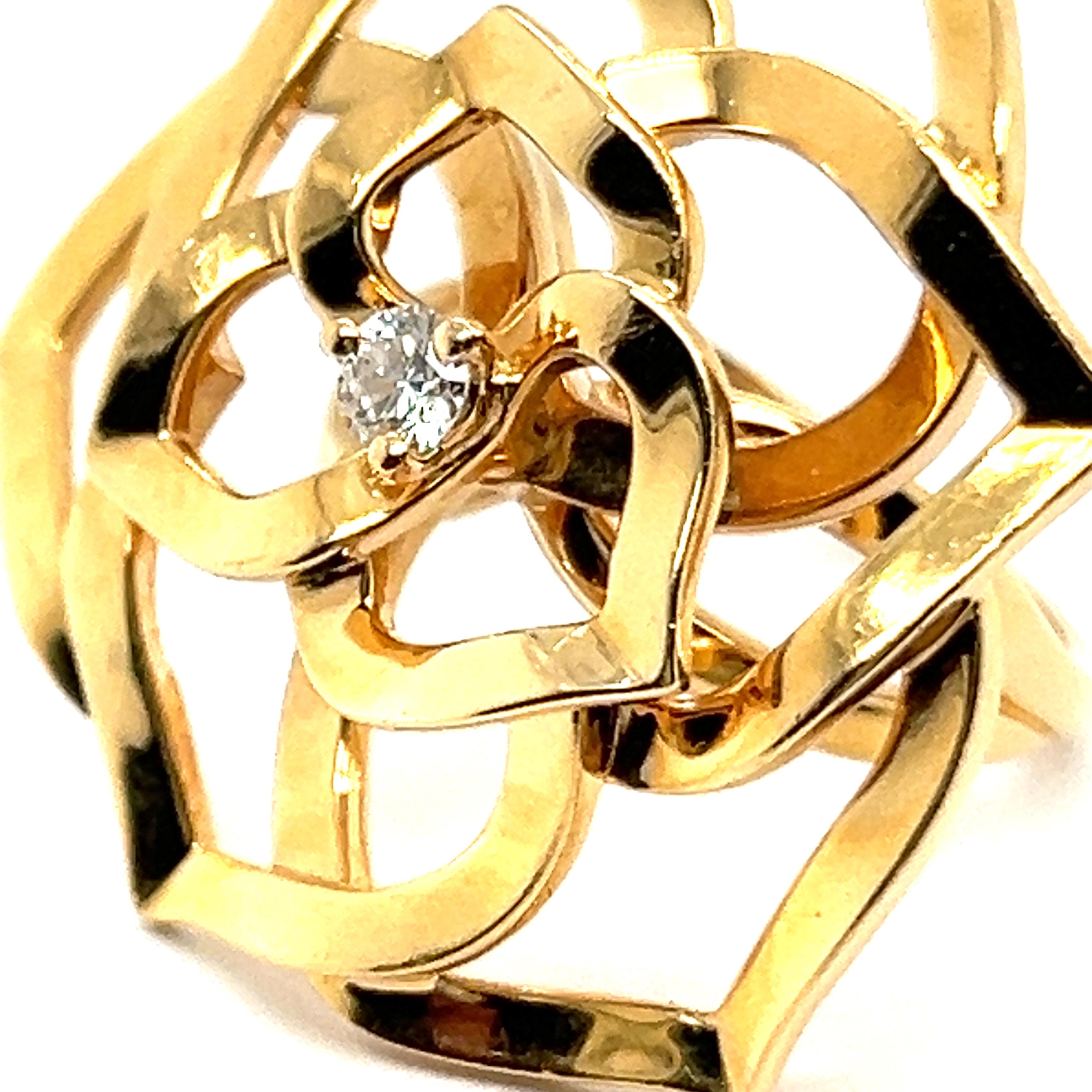 piaget ring rose