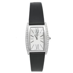 Piaget Silver 18k White Gold Diamond Satin G0A39189 Women's Wristwatch 27 mm